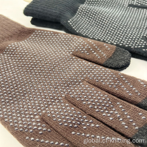 Knitted Gloves with High Quality men's knitted gloves with high quality Factory